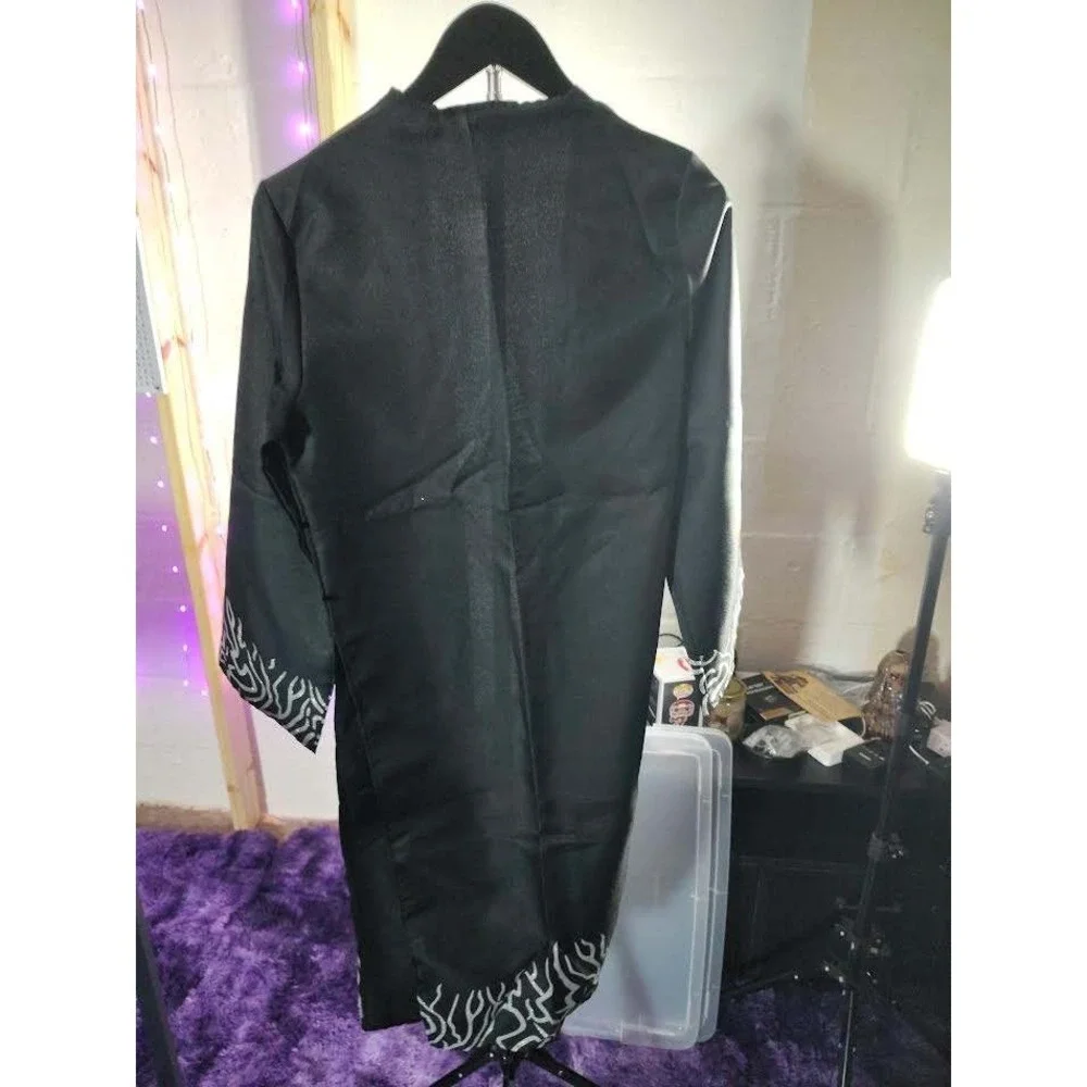 Kids Black Faux Leather Vest‎ Jacket Outfit Set Pants